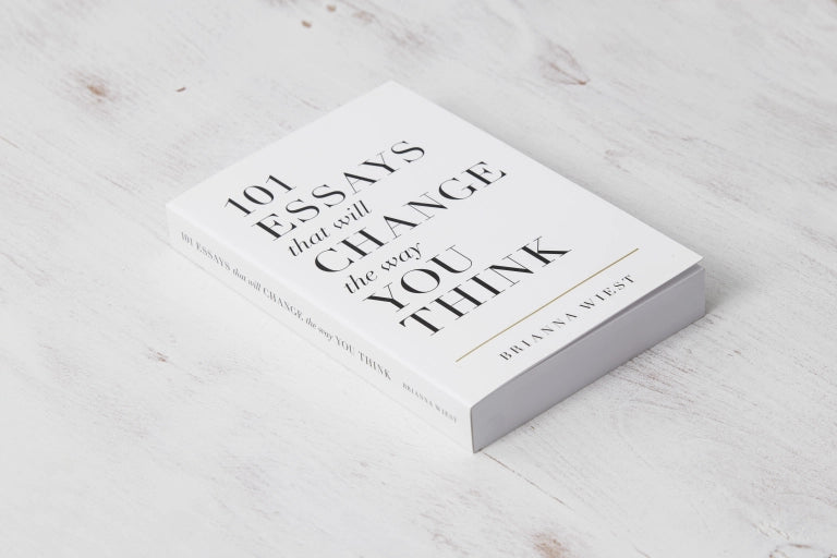 101 Essays That Will Change The Way You Think by Brianna Wiest (Original Limited Edition)