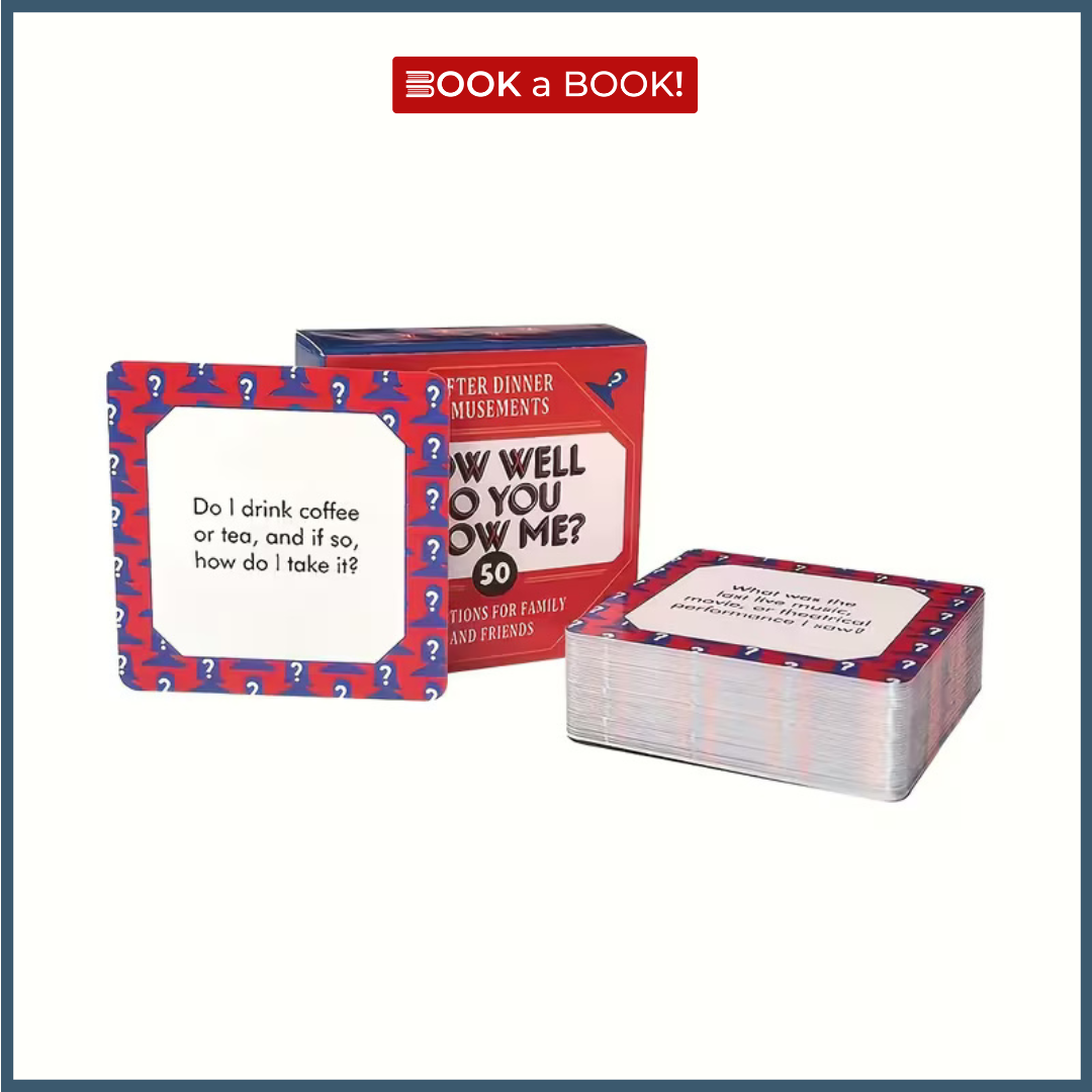 After Dinner Amusements: How Well Do You Know Me?: 50 Questions for Family and Friends