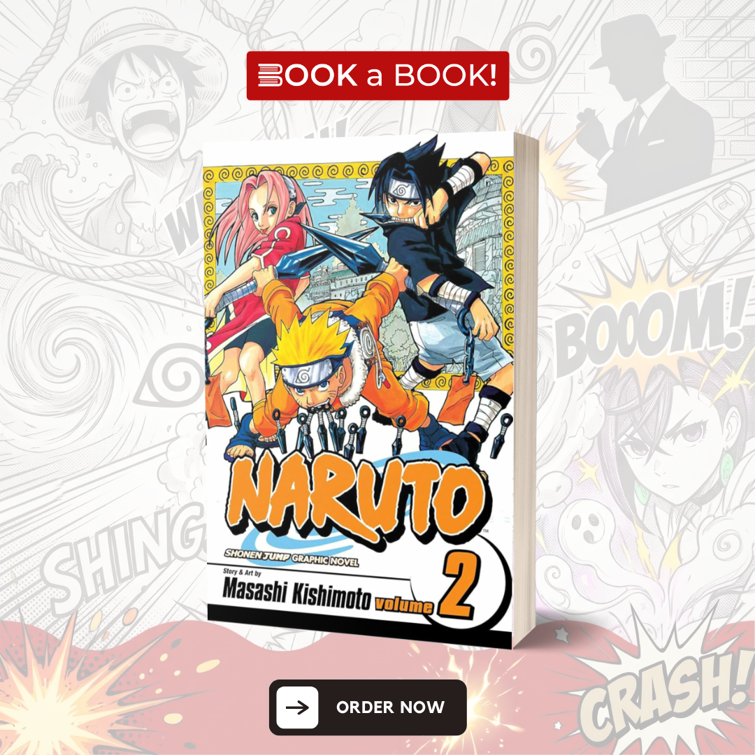 Naruto, (Volume 2) by Masashi Kishimoto (MANGA)