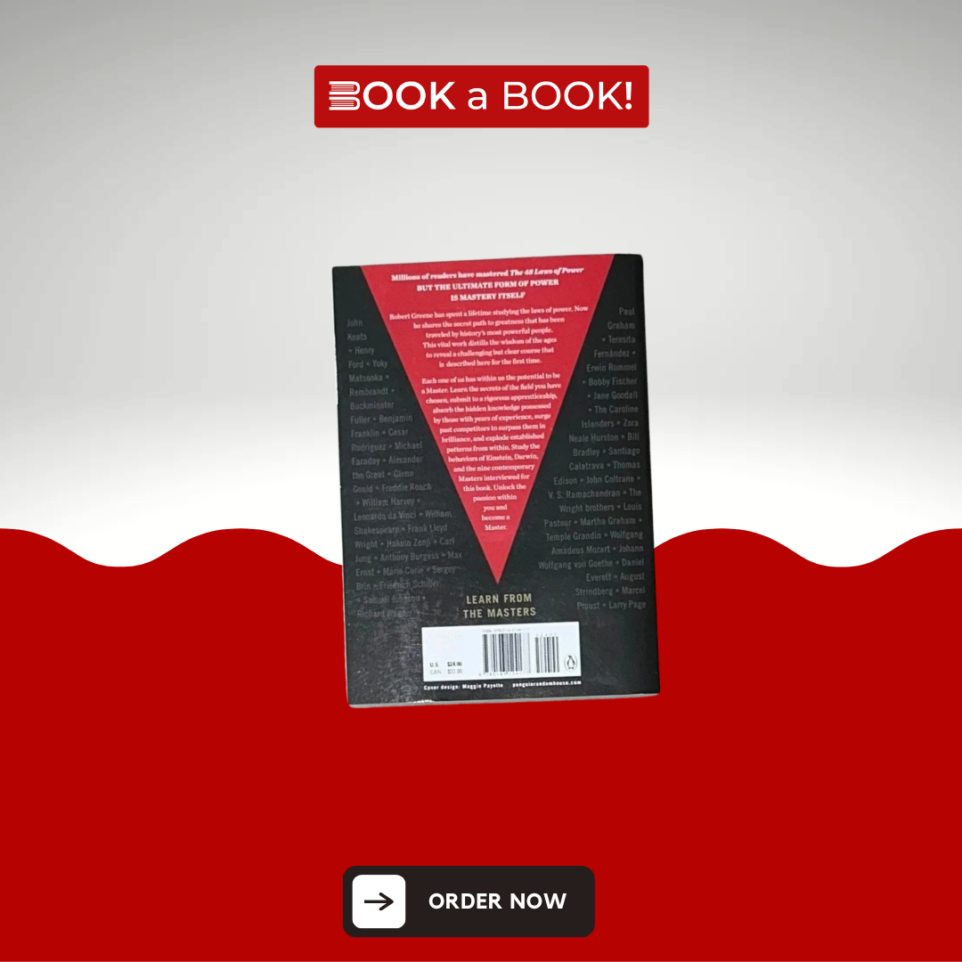 Mastery by Robert Greene (Original) (Imported Edition)