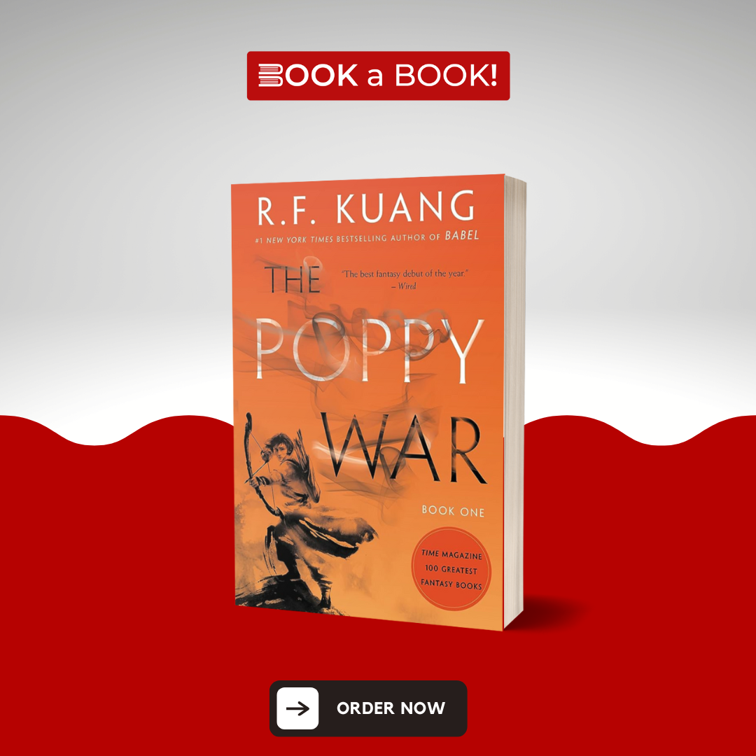 The Poppy War Series by R.F Kuang (The Poppy War, The Dragon Republic, The Burning God)(Set of 3 Books) (Limited Edition)