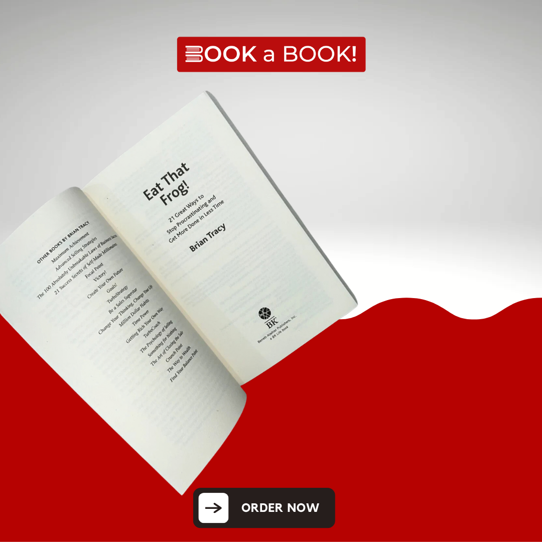 Eat That Frog! by Brian Tracy (Original Imported Edition)