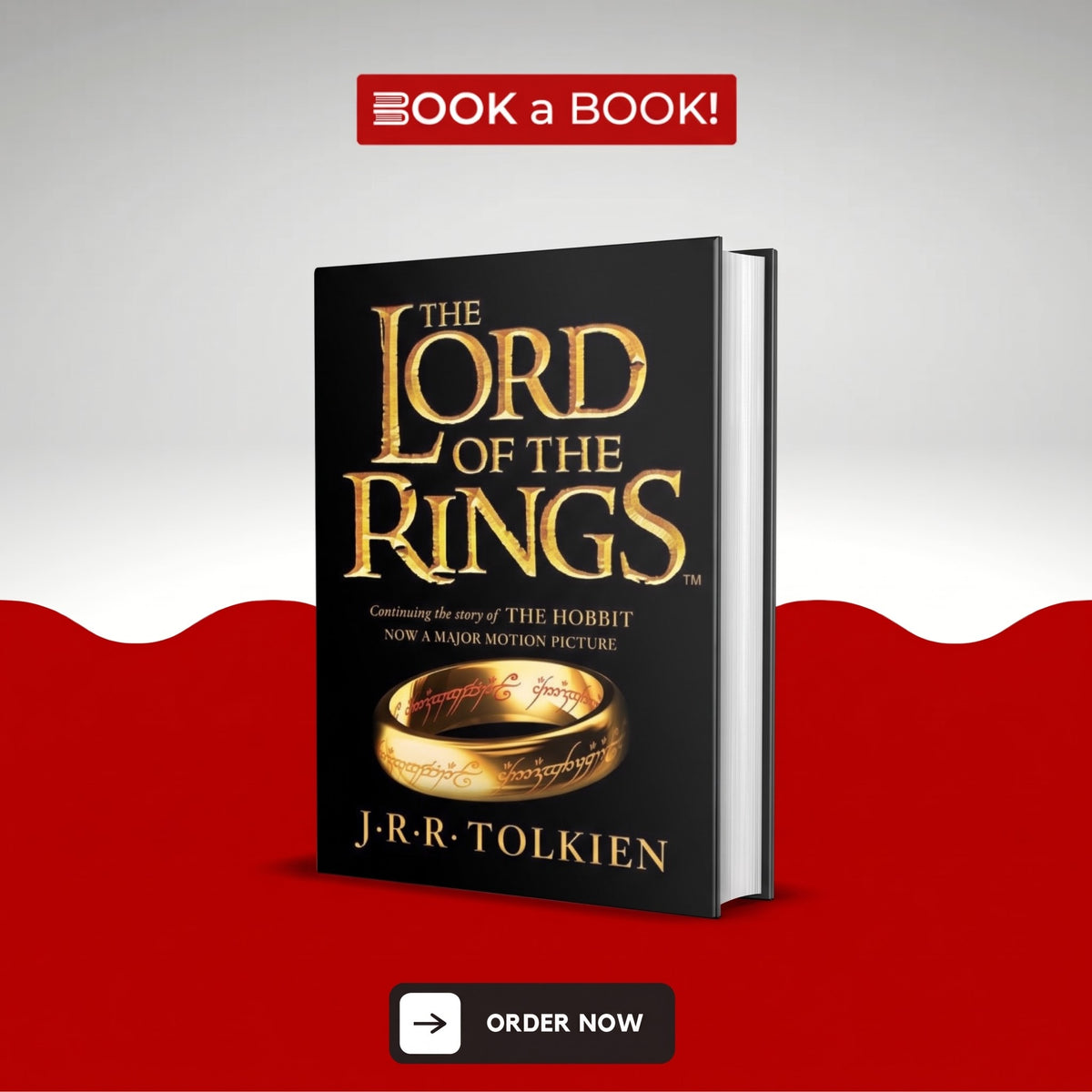 The Lord of The Rings (Trilogy) by J.R.R. Tolkien (Original Hardcover)