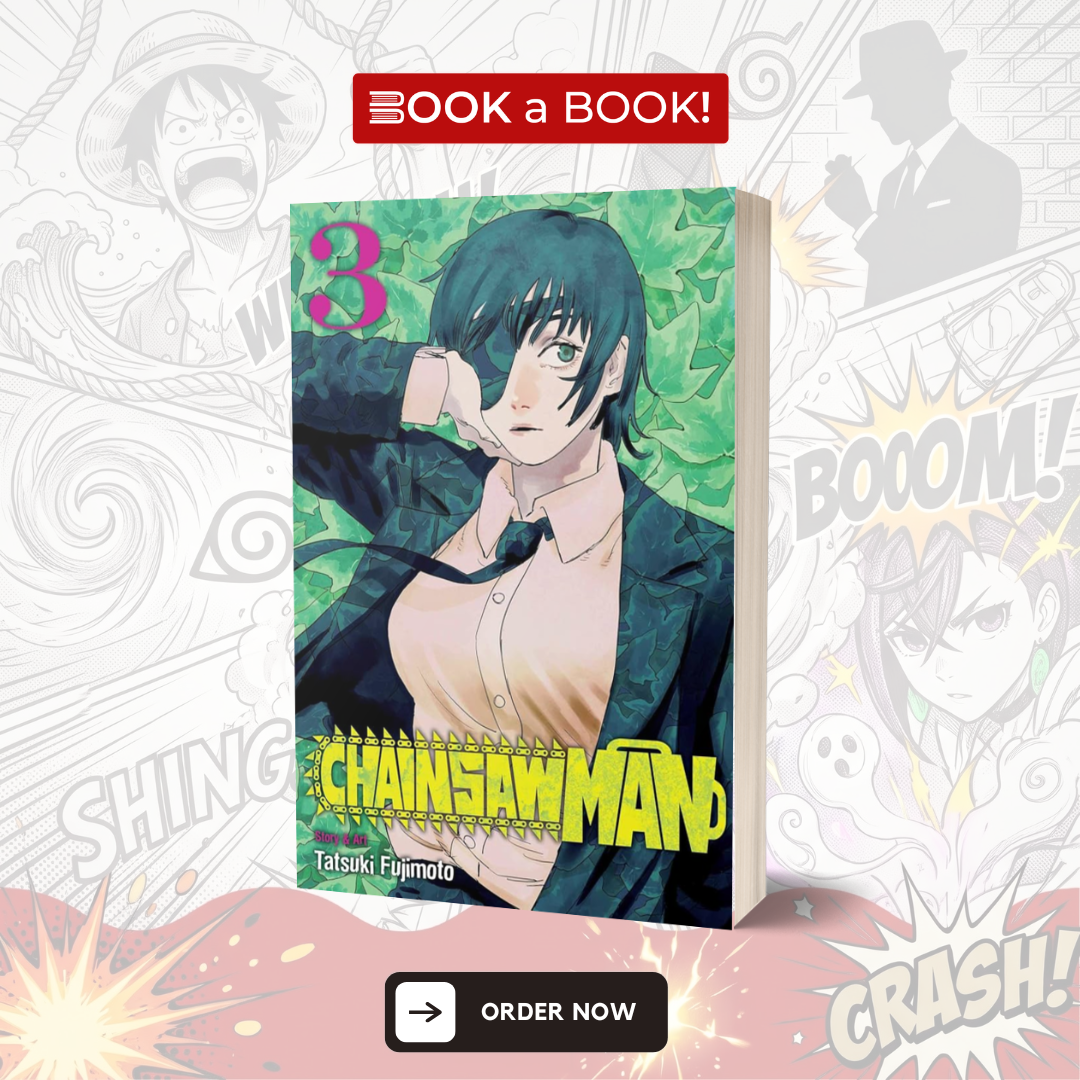 Chainsaw Man, Volume 3 by Tatsuki Fujimoto (MANGA)