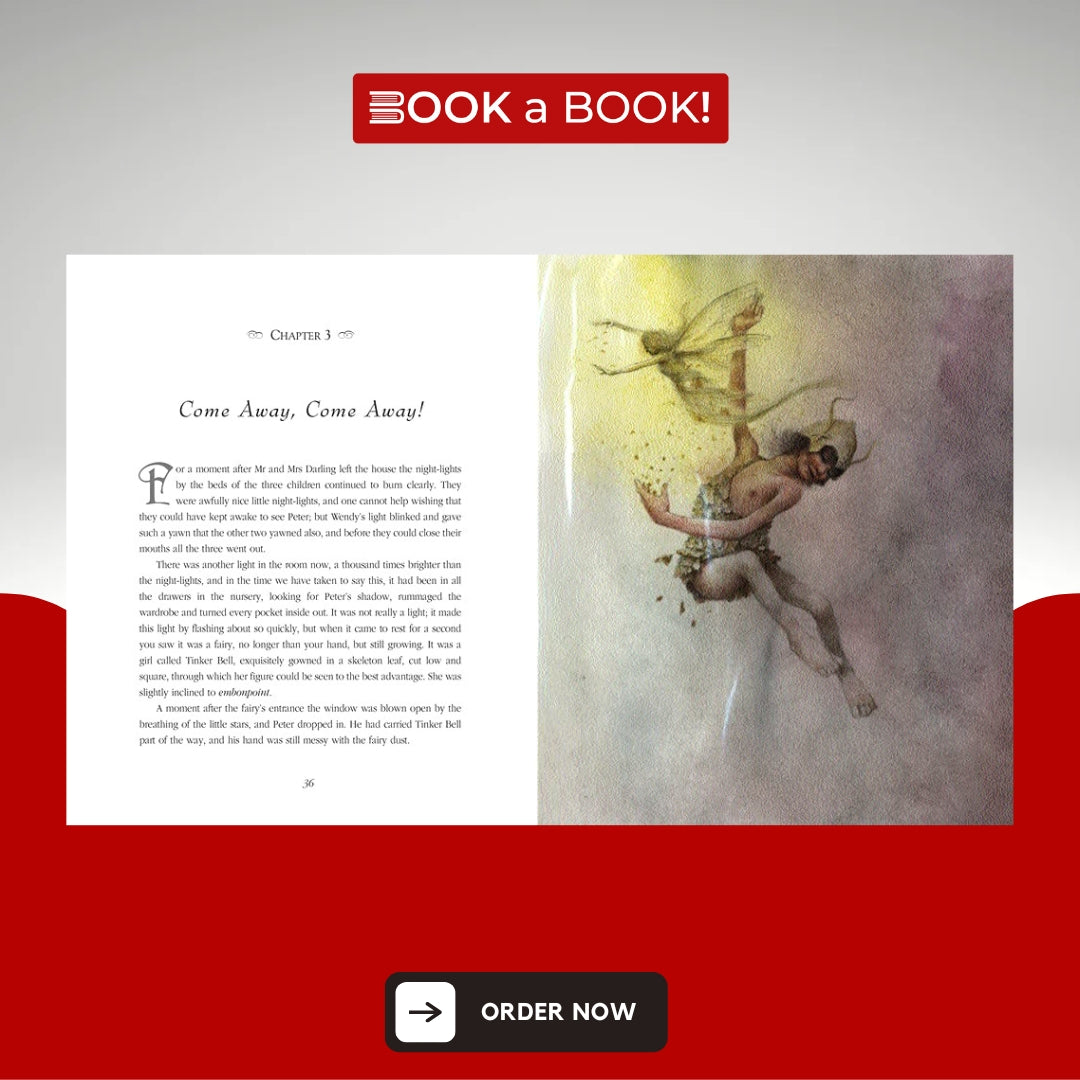 Peter Pan and Wendy: A Robert Ingpen (Illustrated Original Hardcover) (Imported Edition) (Classics Reimagined)