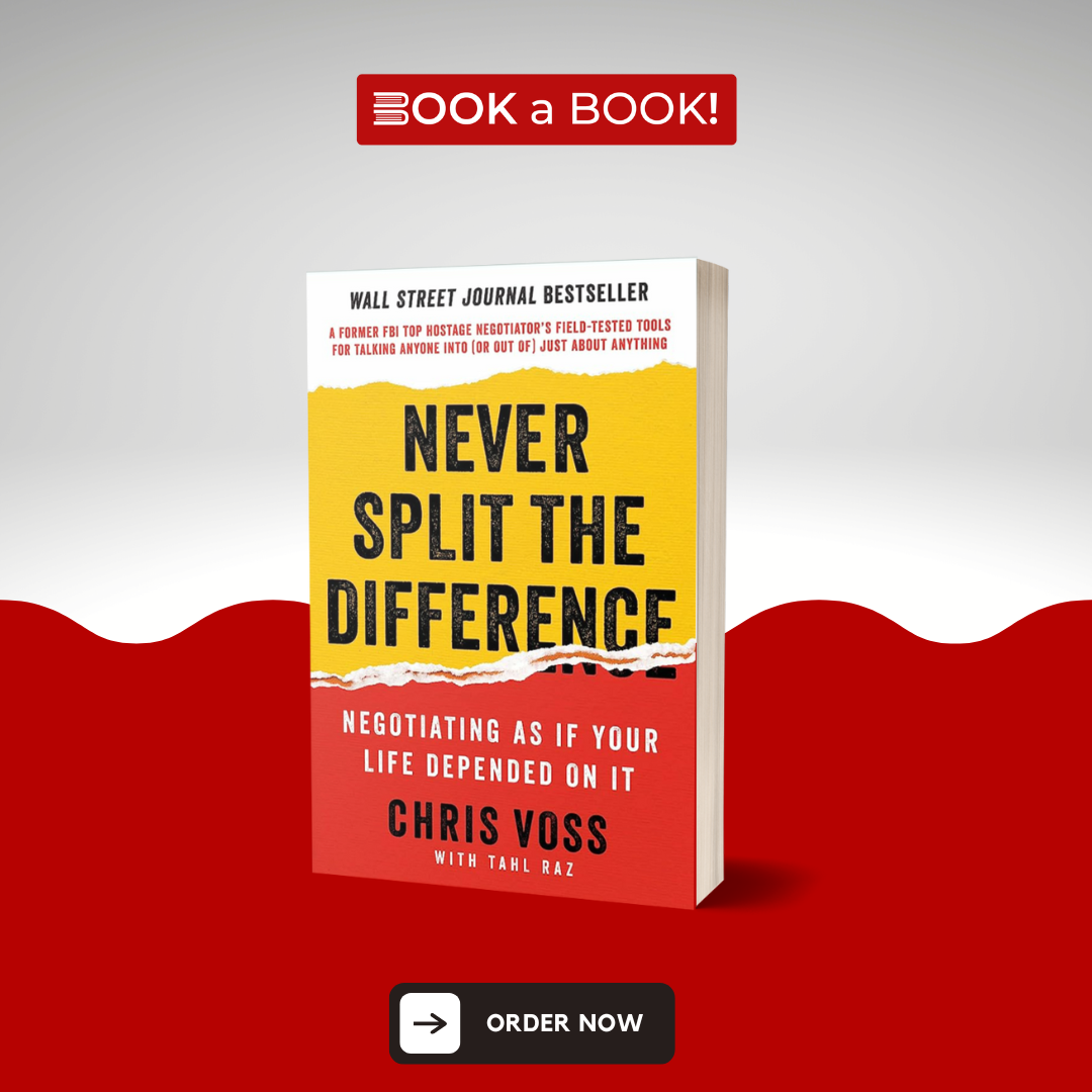 Never Split the Difference by Chris Voss (Limited Edition)