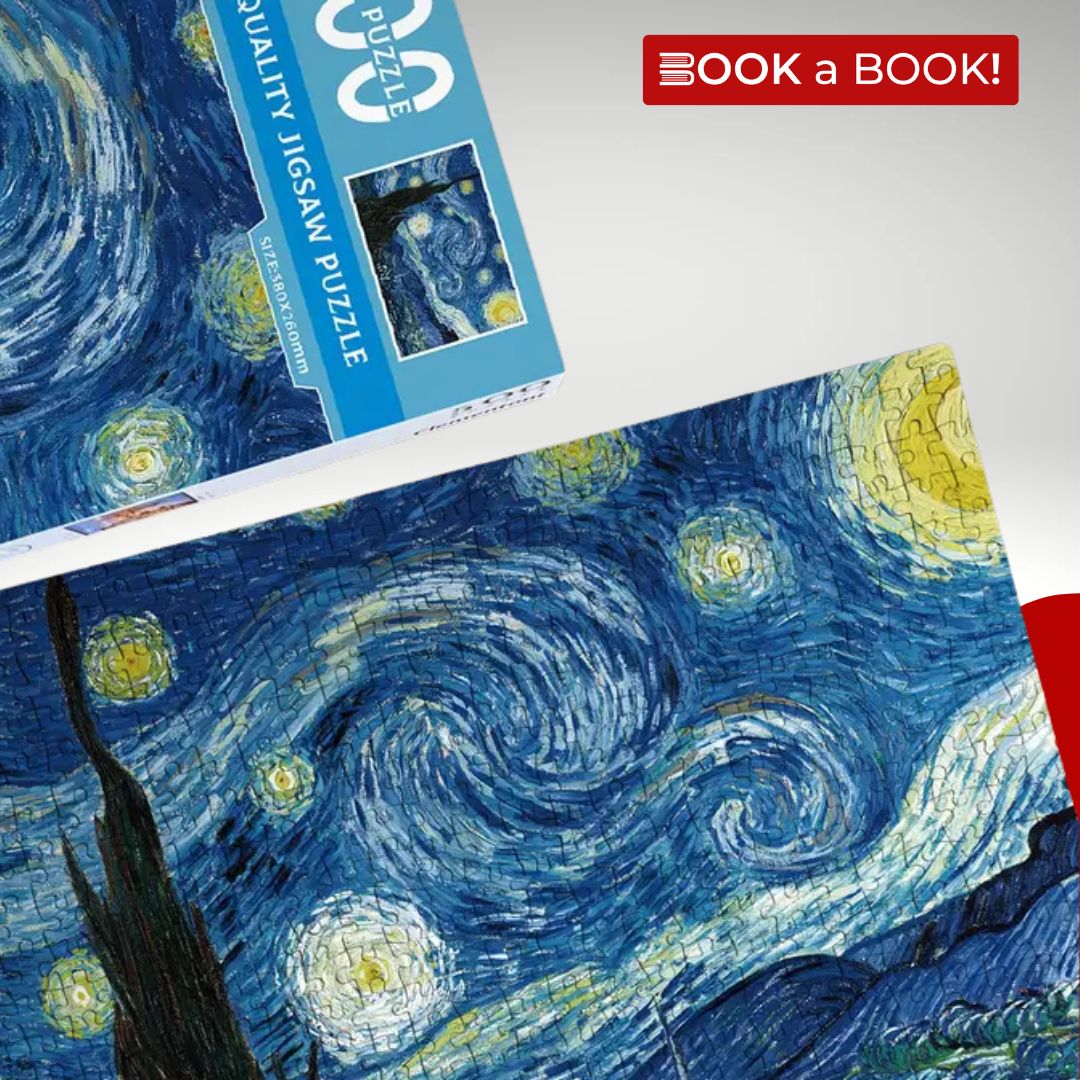 The Starry Night by Vincent van Gogh: Jigsaw Puzzle (1000 Pieces Puzzle) (Imported)