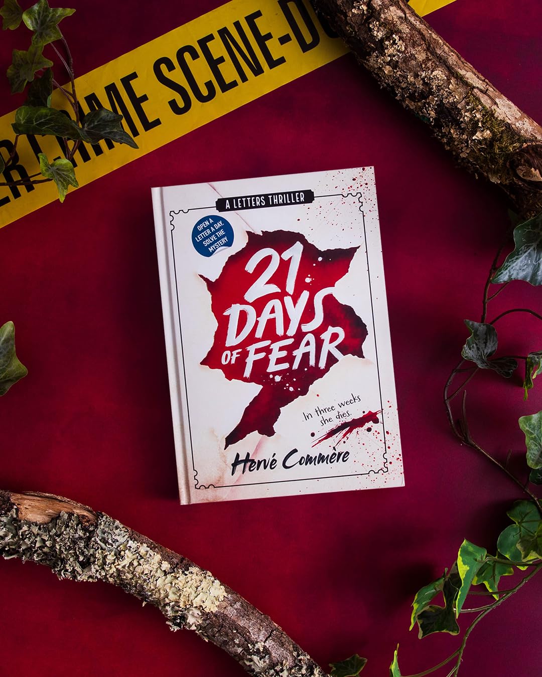 21 Days of Fear: One Day, One Letter (A Letters Thriller) by Hervé Commère (Premium Quality)