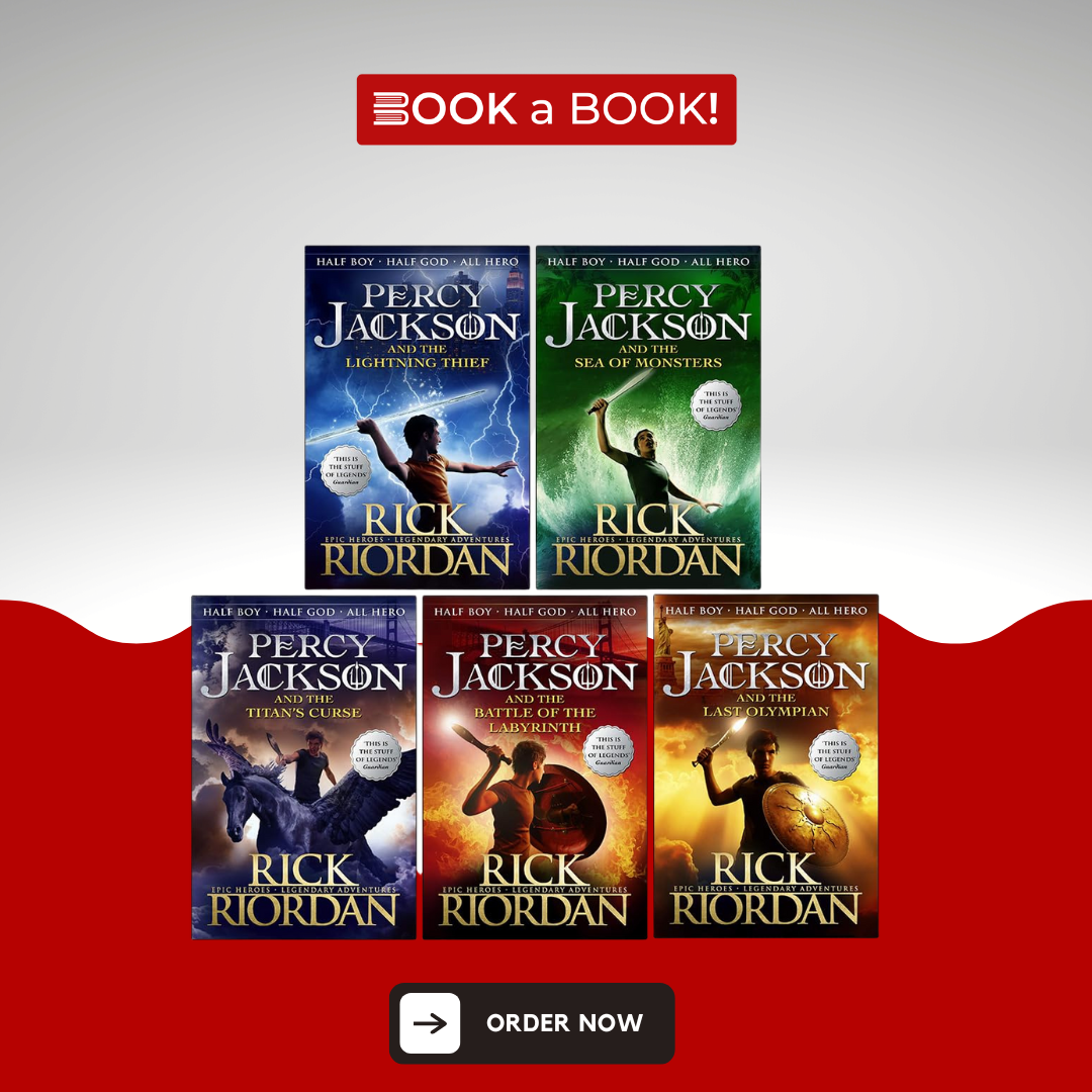 Percy Jackson and the Olympians (5 Books Set with Box) (Original Book Set)