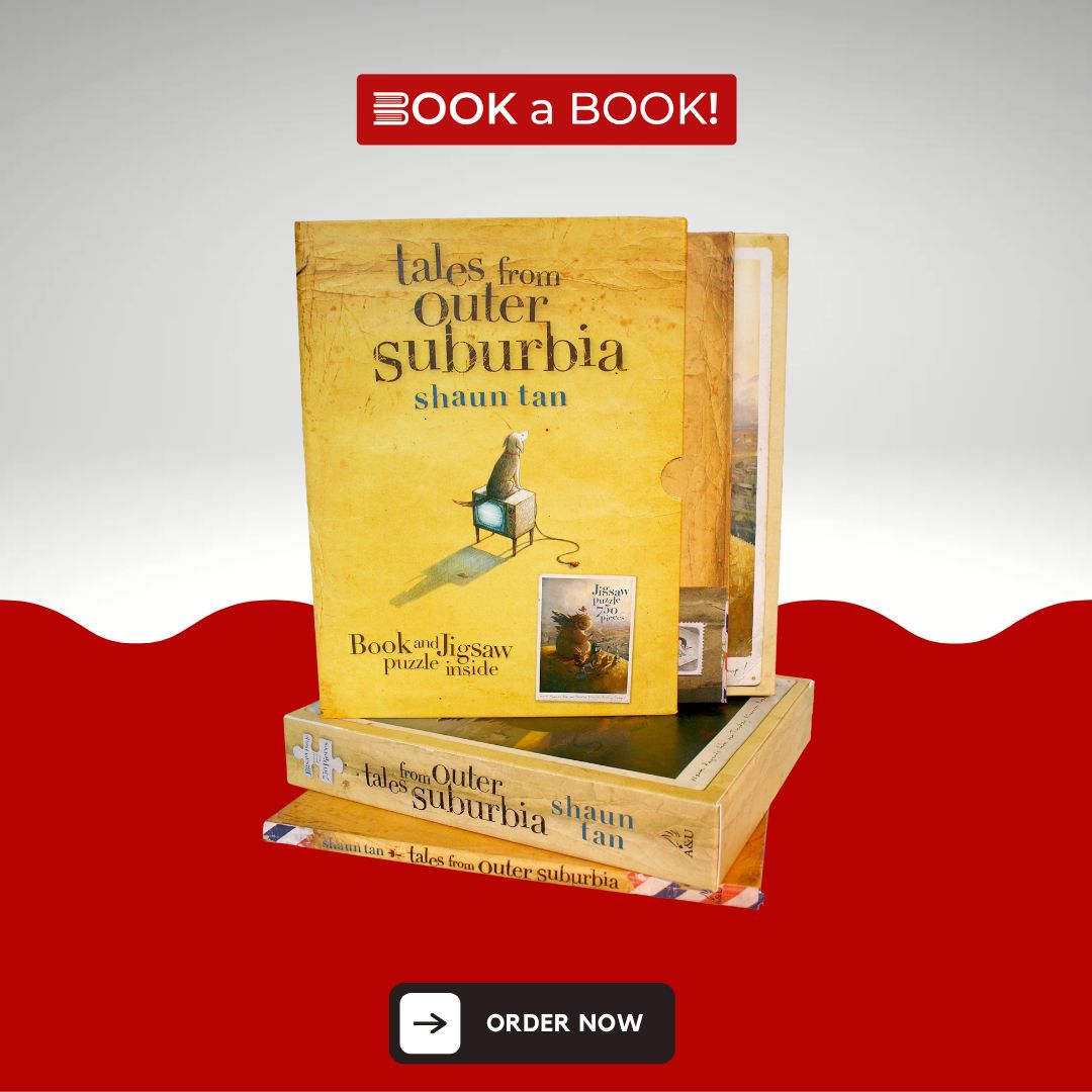 Tales From Outer Suburbia Book and Jigsaw Puzzle by Shaun Tan (750 Pieces Puzzle) (Original Imported)