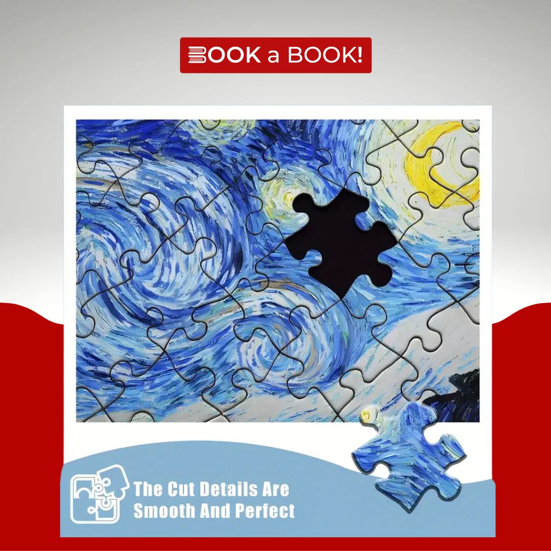 The Starry Night by Vincent van Gogh: Jigsaw Puzzle (1000 Pieces Puzzle) (Imported)