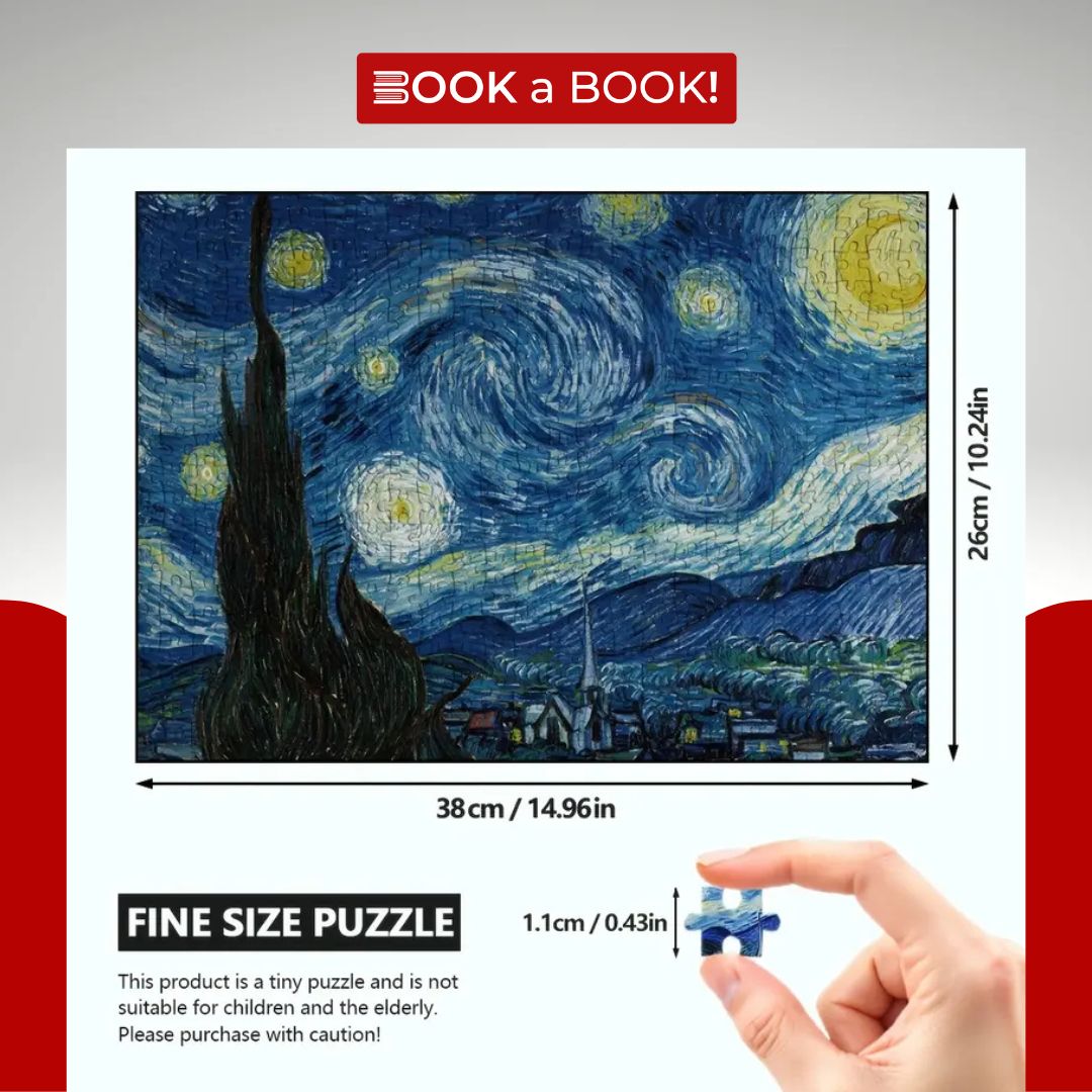 The Starry Night by Vincent van Gogh: Jigsaw Puzzle (1000 Pieces Puzzle) (Imported)