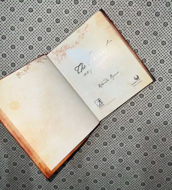 The Secret by Rhonda Byrne (Original Hardcover Limited Edition) (Color Edition)