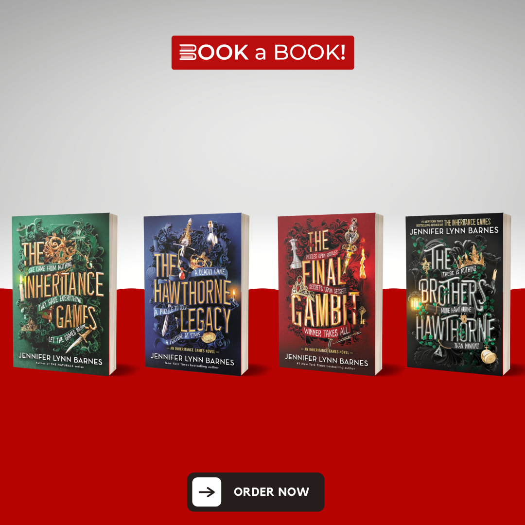Set of The Inheritance Games, The Hawthorne Legacy, The Final Gambit and The Brothers Hawthorne by Jennifer Lynn Barnes (4 Books Set)