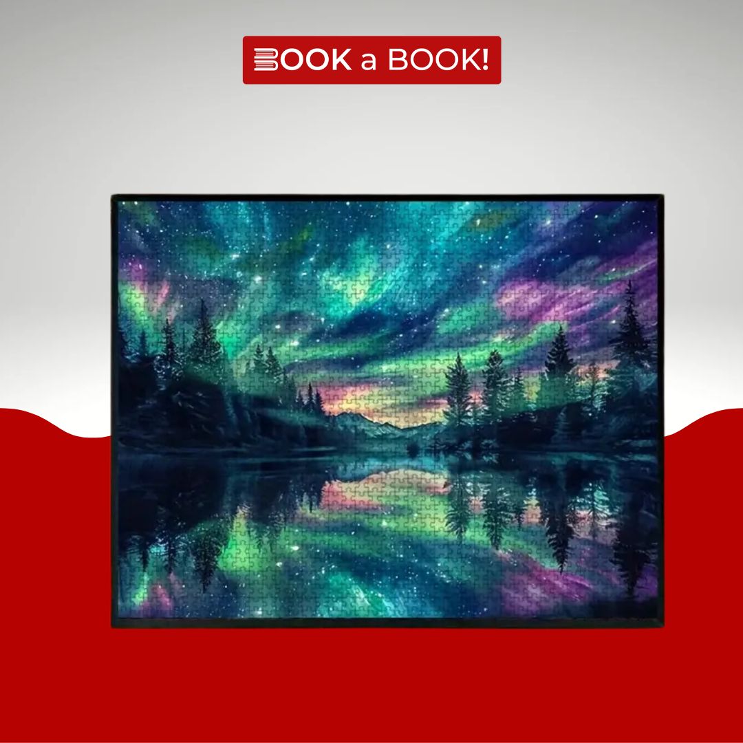 Northern Lights Aurora Borealis Night (1000 Pieces Jigsaw Puzzle) (Imported)