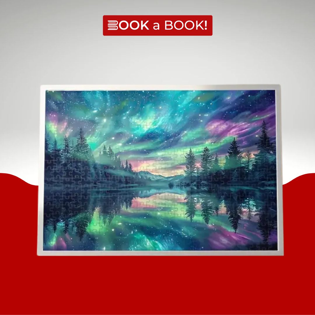 Northern Lights Aurora Borealis Night (1000 Pieces Jigsaw Puzzle) (Imported)