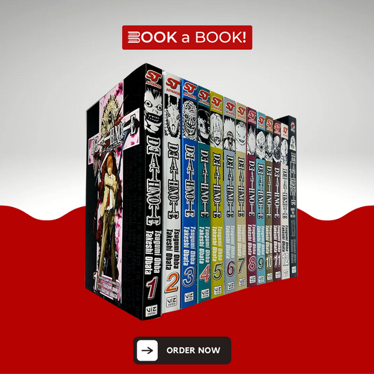 Death Note Complete Set: Volumes 1 - 13 by Tsugumi Ohba (Manga) (Original Imported Edition)