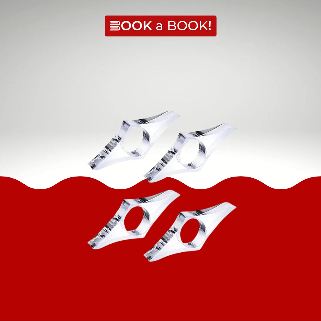 Acrylic Book Holder - Book Pages Holder with One Hand Clip