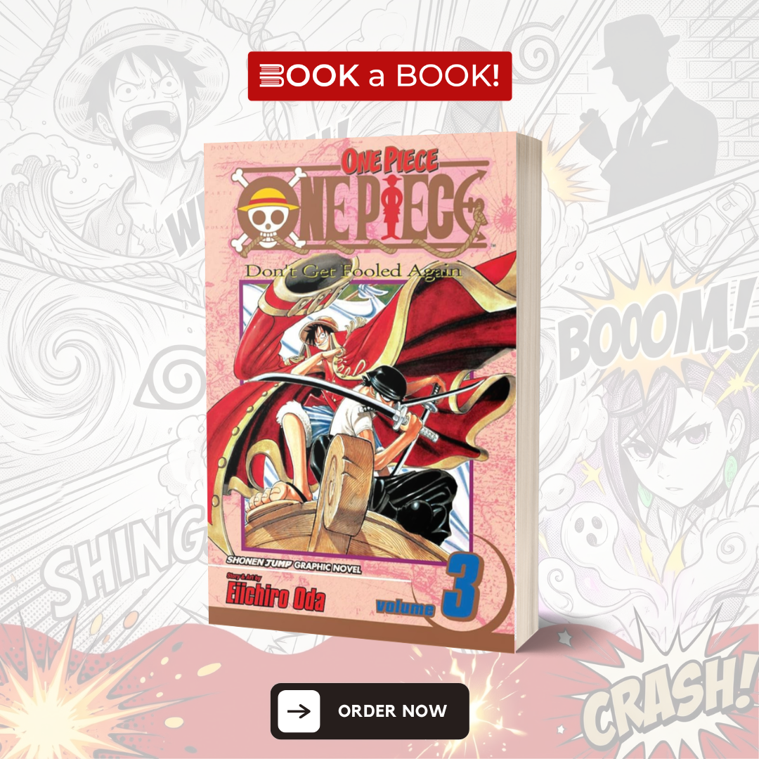 One Piece, (Volume 3) by Eiichiro Oda (MANGA)