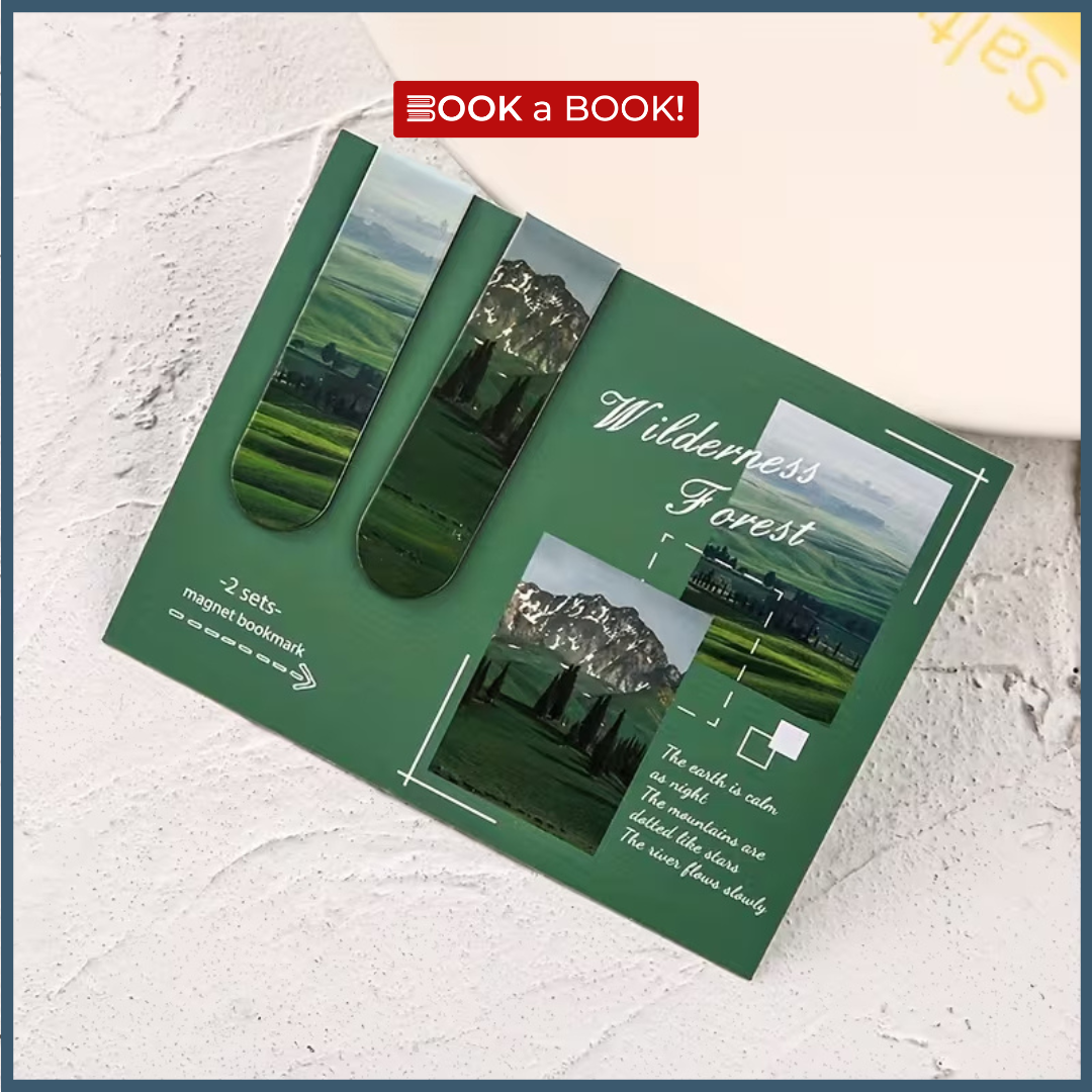 Magnetic Bookmarks (Pack of 2 Bookmarks) (Natural Scenery)