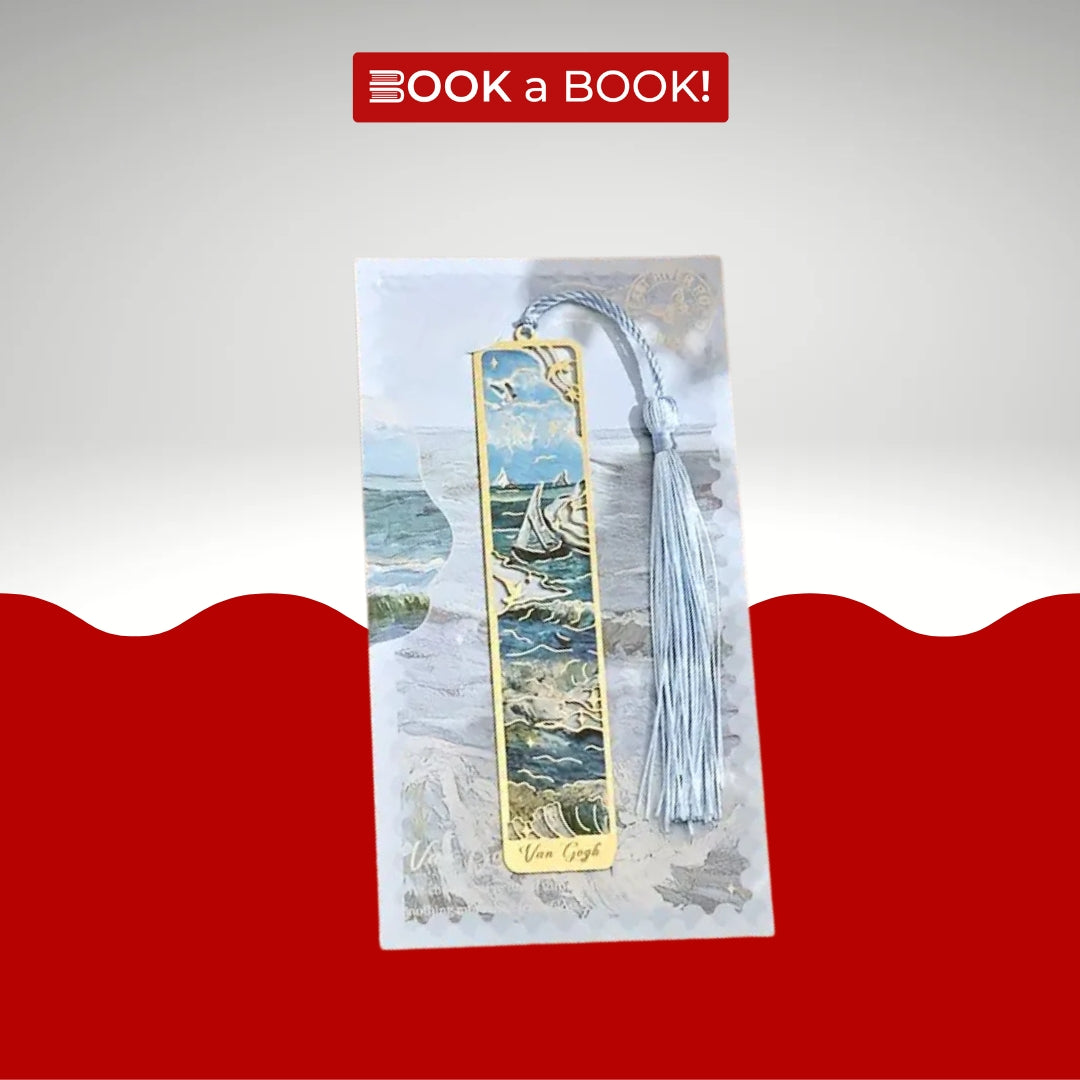 Famous Paintings Metal Bookmark with Ribbon