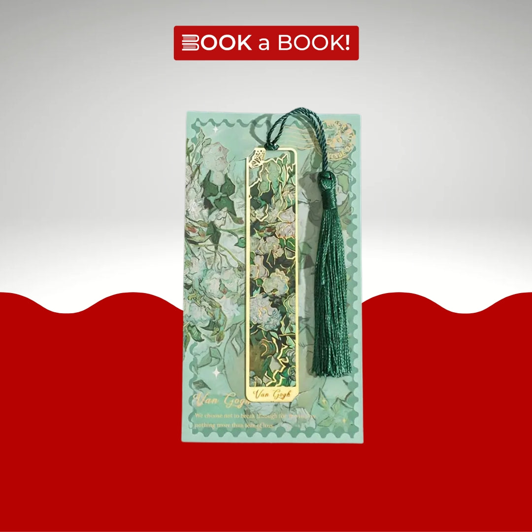 Famous Paintings Metal Bookmark with Ribbon