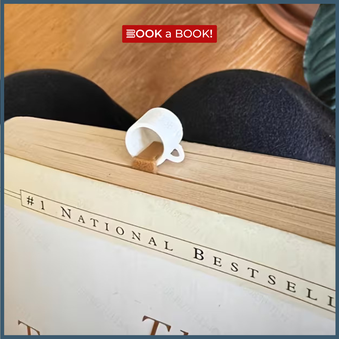 A Spilled Coffee (Faux Leather) - Bookmark