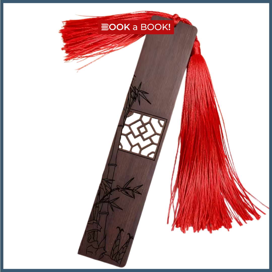 Wooden Bookmarks - Set of 4 Pieces