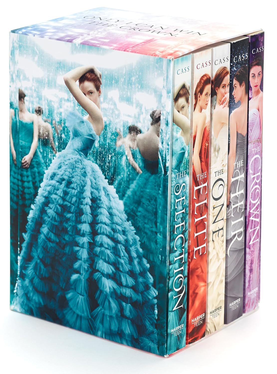 The Selection Series (Set of 5 Books with Box) by Kiera Cass (Original Limited Edition)