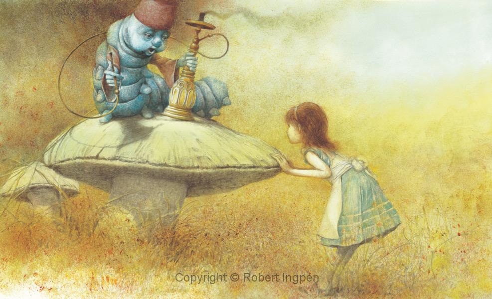 Alice's Adventures in Wonderland: A Robert Ingpen (Illustrated Original Hardcover) (Imported Edition) (Classics Reimagined)
