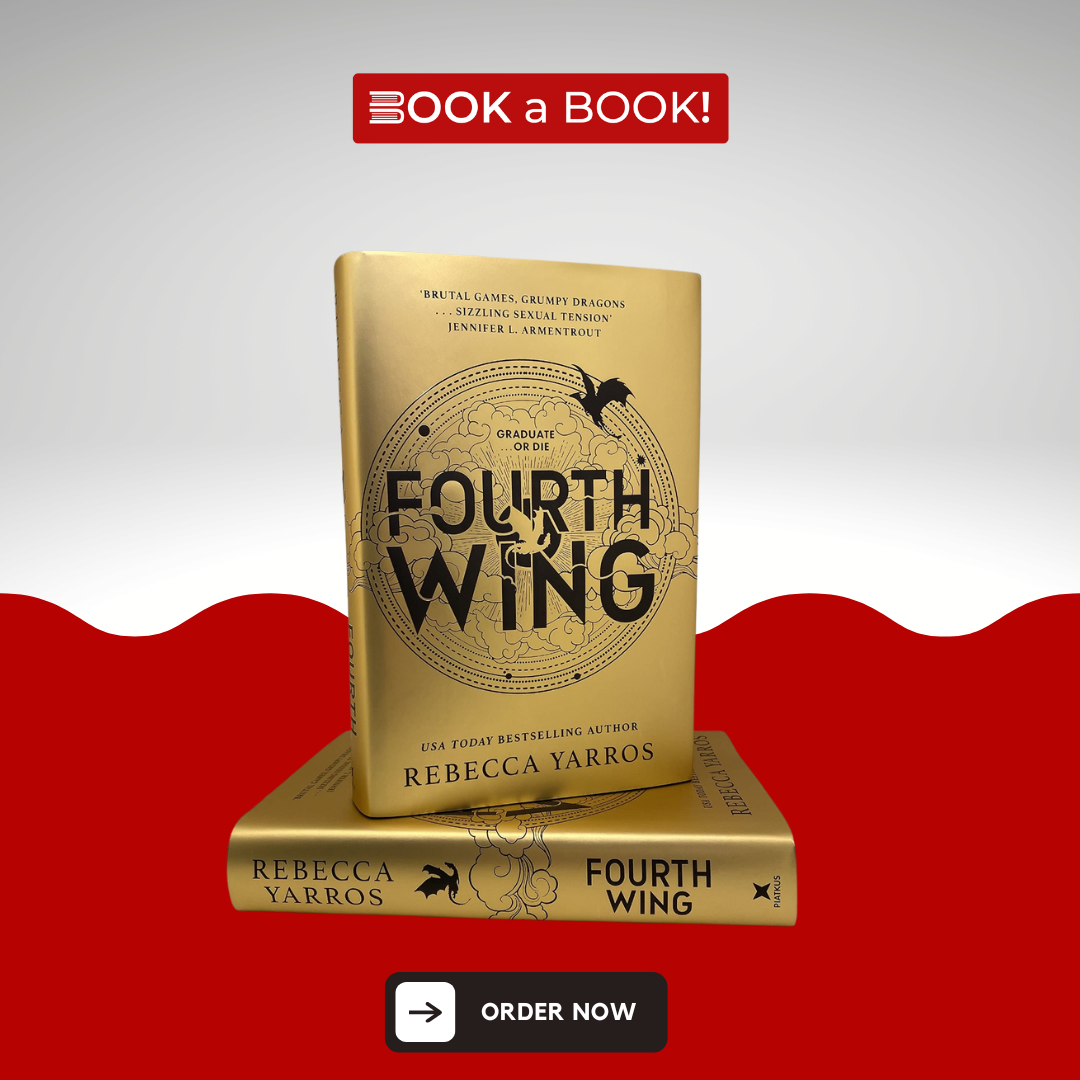 Fourth Wing by Rebecca Yarros (Original Hardcover) (Imported Edition)