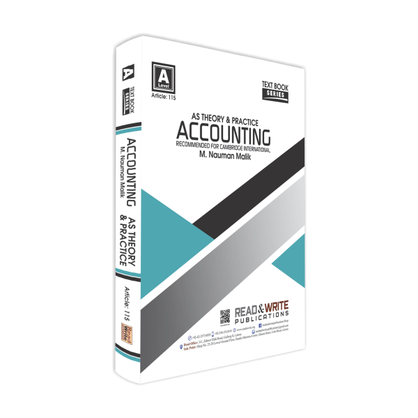 Cambridge AS-Level Accounting Theory & Practice 2016 By M Nauman Malik - Book A Book