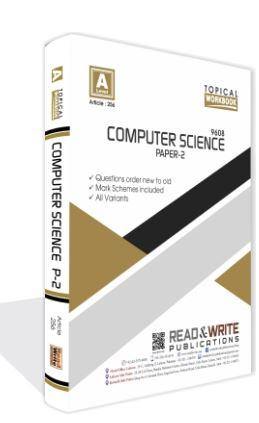 Cambridge Computer Science A-Level Paper-2 Topical Workbook - Book A Book