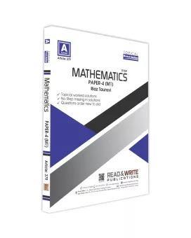 Cambridge Mathematics A-Level P-4 (M1) Topical Worked Solutions By Riaz Taunsvi - Book A Book