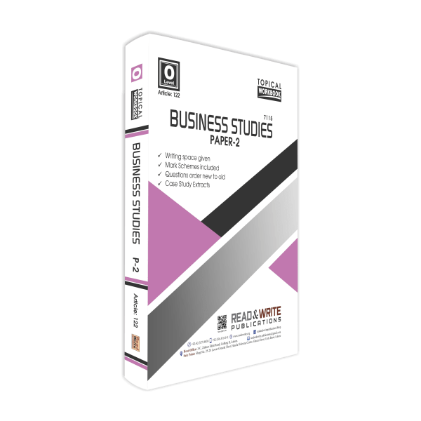 Cambridge Business Studies O-Level Paper-2 Topical Workbook By Editorial Board - Book A Book