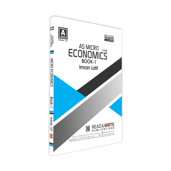 Cambridge Micro Economics AS-Level Book 1 Revision Notes Series By Imran Latif - Book A Book