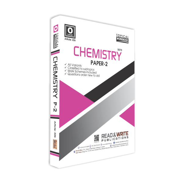 Cambridge Chemistry O-Level Paper-2 Topical Workbook By Editorial Board - Book A Book