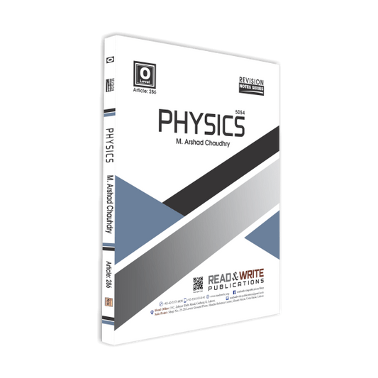 Cambridge Physics O-Level Revision Notes Series By M. Arshad Ch. - Book A Book