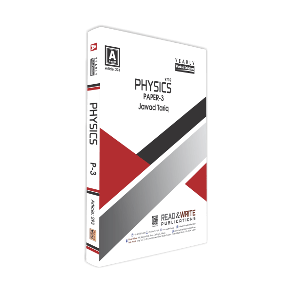 Cambridge Physics A-Level Paper-3 Yearly Worked Solutions By Jawad Tariq - Book A Book
