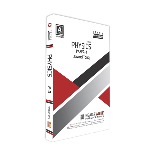Cambridge Physics A-Level Paper-3 Yearly Worked Solutions By Jawad Tariq - Book A Book