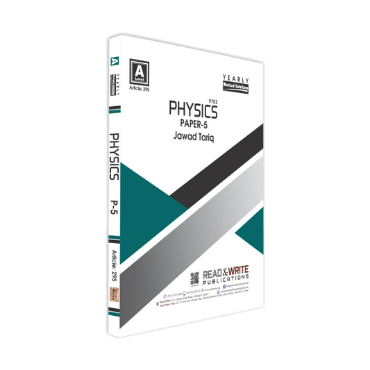 Cambridge Physics A-Level Paper-5 Yearly Worked Solutions By Jawad Tariq - Book A Book
