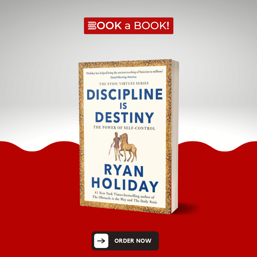thumbnail image 2 of Discipline Is Destiny: The Power Of Self-Control (The Stoic Virtues) – Ryan Holiday, Good Condition Paperback 2 of 5