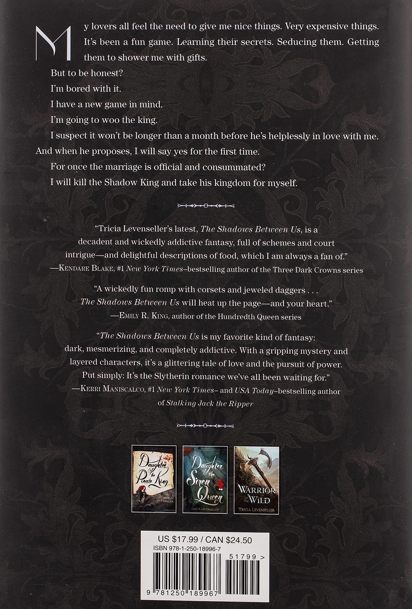 The Shadow Between Us by Tricia Levenseller (Limited Edition)