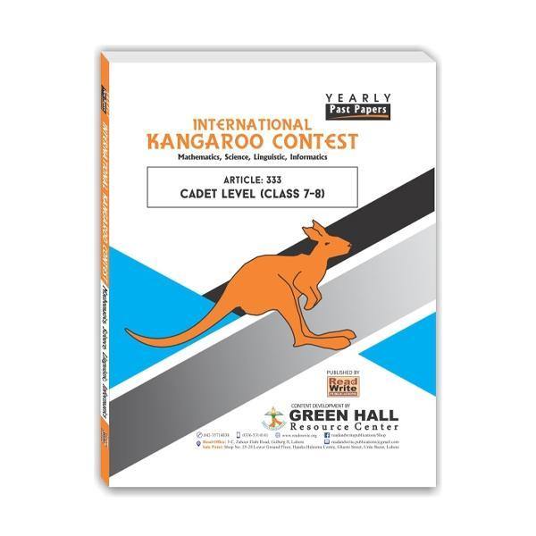 International Kangaroo Contest Cadet Level (Class 7-8) Yearly Past Papers By Editorial Board - Book A Book