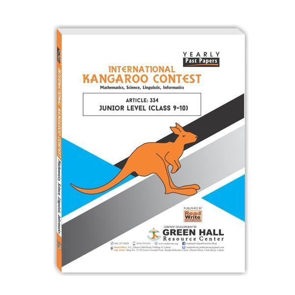 International Kangaroo Contest Junior Level (Class 9-10) Yearly Past Papers By Editorial Board - Book A Book