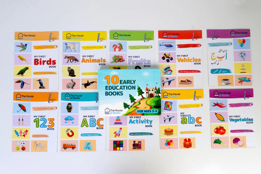 10 Early Education Books (Play, Read, Write) (Write and Wipe Books)