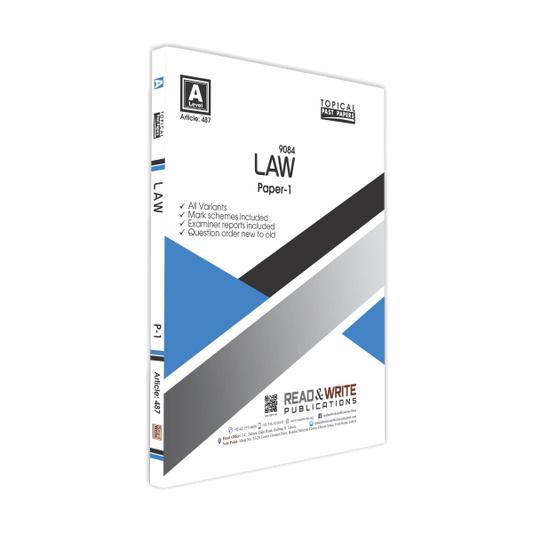 Cambridge Law Paper-1 Topical Past Papers By Editorial Board - Book A Book
