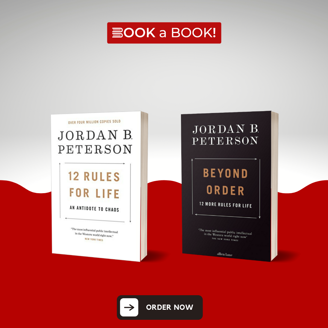 Set of 12 Rules for Life and Beyond Order by Jordan Peterson (2 Books Set) (Limited Edition)