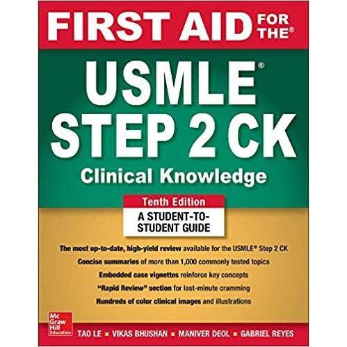 First Aid for the USMLE Step 2, Clinical Knowledge - Book A Book