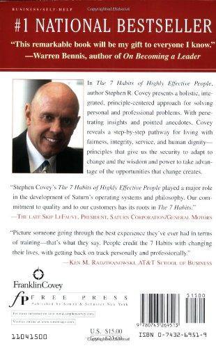 The 7 Habits of Highly Effective People: Powerful Lessons in Personal Change by Stephen R. Covey - Book A Book